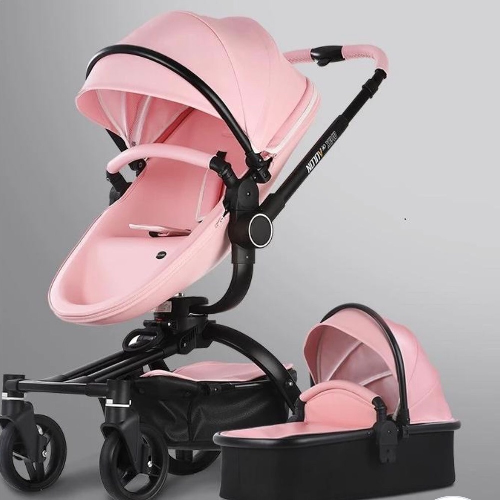 Pink Max Aulon stroller
